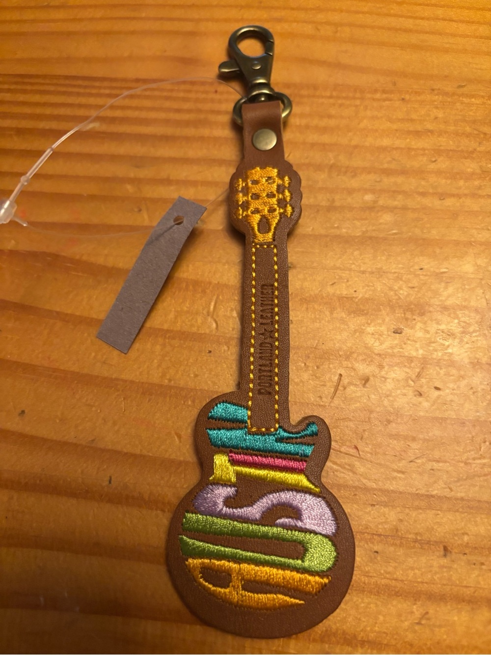 Portland Leather Austin Guitar Bag Charm - NEW